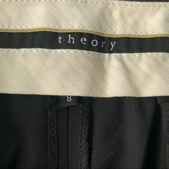 THEORY MAX C TAILOR BLACK PANT - Picture 5 of 8